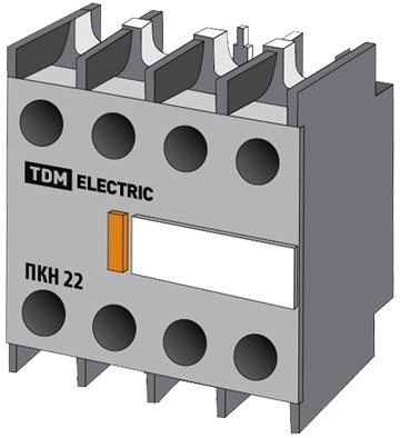 TDM ELECTRIC SQ0708-0041 Приставка контактная ПКН-22 (доп. контакты 2з+2р) TDM